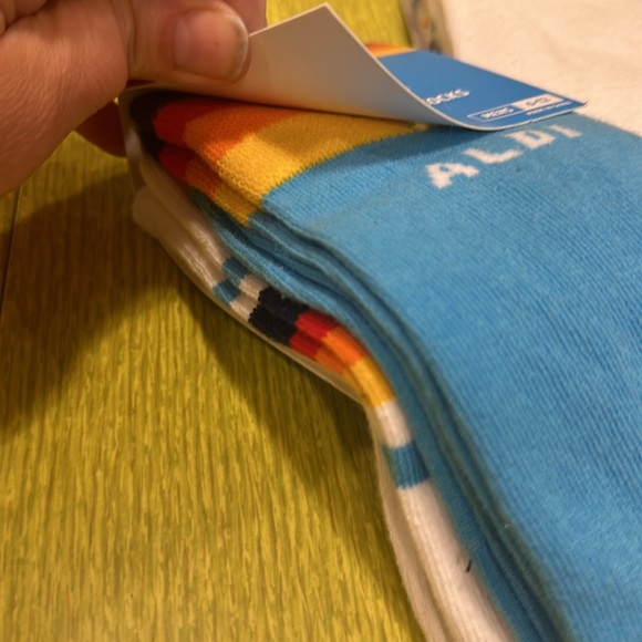 NEW ALDI Gear 2024 Crew Socks Six Pairs Total 3 Two Packs Women’s Size  4-10 - Picture 3 of 10